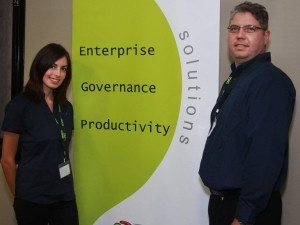Chris Willemse, CEO of Dac Systems and Mika O'Donovan.