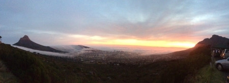 View over Cape Town.