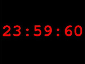 At 23:59:60 UTC, the world will gain an extra second.