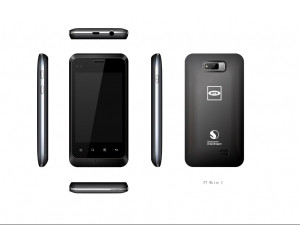 The MTN Steppa is a 3.5-inch Android smartphone featuring FM radio and a 2-megapixel camera.