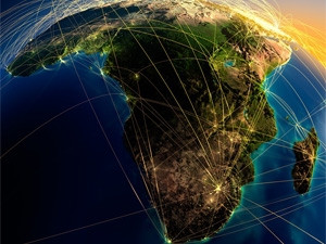 In most of the countries in Africa, there is no strong fixed-line network, says Alcatel-Lucent.