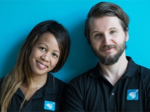 SweepSouth CEO Aisha Pandor and CTO Alen Ribic are taking their business to the next level by joining Silicon Valley-based accelerator, 500 Startups.