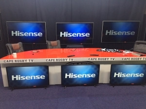 Hisense kicks off technical sponsorship of two sports programmes on Cape Town TV