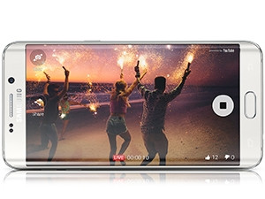 Samsung's Galaxy S6 edge+ and Galaxy Note 5 allow users to live broadcast directly onto YouTube with a feature built natively into the camera.