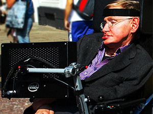 Intel developed the software scientist Stephen Hawking is able to communicate through, and it has now been made open source. (Picture: Doug Wheller)