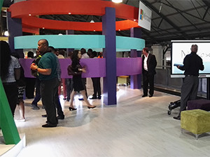 The Microsoft training exhibition is located at the Sci-Bono centre in Braamfontein, Johannesburg.