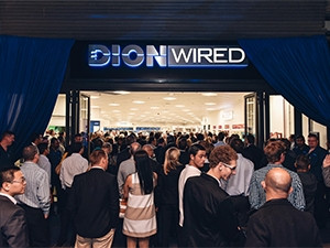 Customers flooded to the relaunch of DionWired in Woodmead in August.