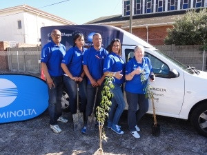 Cape Town branch, from left: Albert Julie, Stacey Jepthas, Jan Cloete, Carol Harris, Sue Purcell