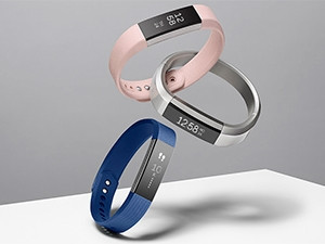 The new Fitbit Alta will be available in black, blue, teal or plum at launch in April.