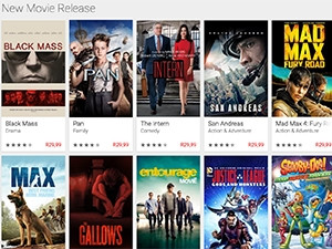 Google Play Movies is a video streaming service with a pay-per-view model, rather than a monthly subscription.