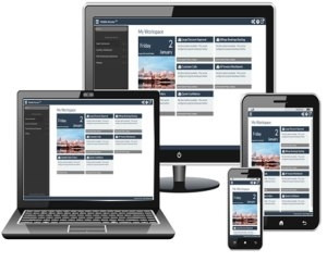 Epicor ERP mobile framework dynamically adjusts to screen resolutions and device orientations
