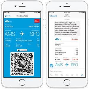 KLM passengers can now use Facebook Messenger to check-in, get boarding passes and communicate with the airline.