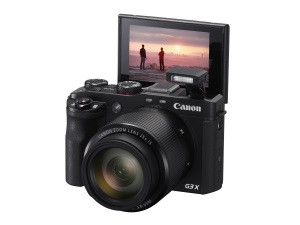 PowerShot G3 X BK FSL Flash Up LCD 180 degrees