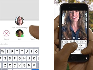 Snapchat now lets users video call each other, working similarly to other VOIP services.