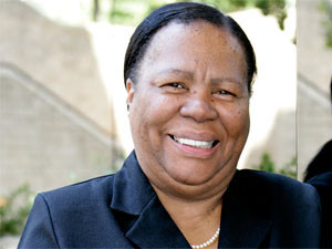 Science and technology minister Naledi Pandor.