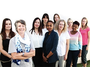 Lorraine Steyn (second from left) believes in making coding accessible to women as it offers incredible career opportnities.