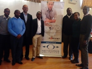 The Networks Unlimited and Fortinet Kenya team.