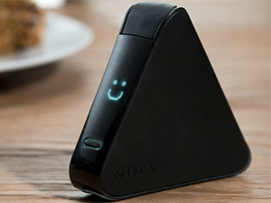 Portable chemical food-testing device Nima takes two minutes to tell users whether their food is truly gluten-free. If so, it displays a smiley face.