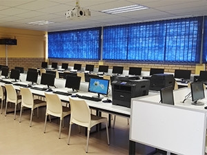 In addition to tablets, Curtis Nkondo School of Specialisation learners will have access to the school's computer lab.