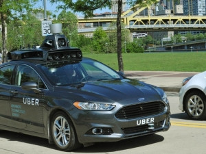 Uber is testing a self-driving hybrid Ford Focus on the streets of Pittsburgh, Pennsylvania. (Picture: Uber)