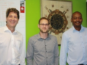 Left to right:  Kirk Schafer Human Capital Director at Dac Systems, Robert Theron, Discipline Manager: Automation & IT at Proconics, and Regomoditswe Kgomongwe, Senior Technical Consultant from Dac Systems.