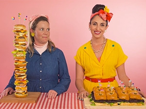 Local YouTube personality Suzelle's ultimate burger video got over 400 000 views in a month.