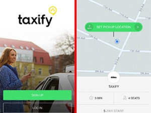 The Taxify e-hailing app has more than 1 000 drivers on the platform across Johannesburg and Cape Town.