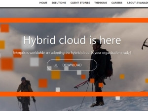 The Avanade hybrid cloud study surveyed 1 000 C-level business leaders and IT decision-makers in enterprises worldwide.