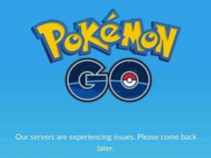 Pokémon Go users all over the world were faced with this screen when they tried to logon to the game this weekend.
