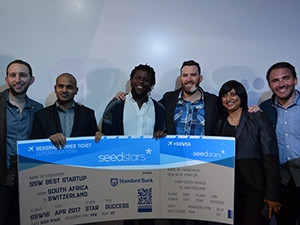 The winning team, iDWork, developed a mobile platform that connects technically skilled informal workers such as builders and plumbers to clients.