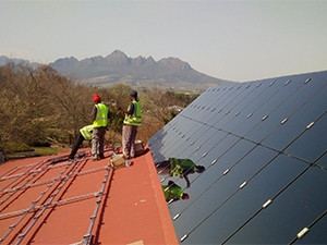 The Stellenbosch Waldorf School will switch on its solar energy system this week.