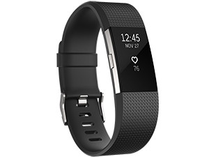 The Fitbit Charge 2 features improved heart rate monitoring.