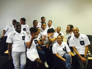 DVT learnership programme trainees at DVT's Projects Day.