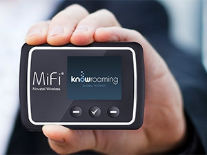 The KnowRoaming hotspot now offers 4G speeds.