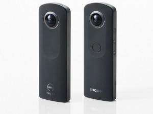 Theta SS 360-degree still and video camera.