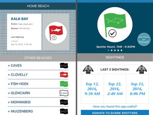 Cape Town beachgoers will be able to access essential safety tips and shark activity information on their smartphones.