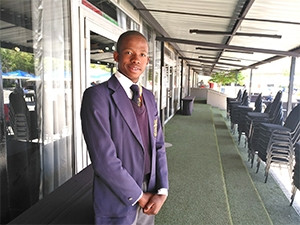 Lesedi Monnanyane (15) from Postmasburg High School in the Northern Cape.