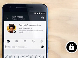 Facebook Messenger now lets users have 'secret conversations', although the option is not turned on by default.