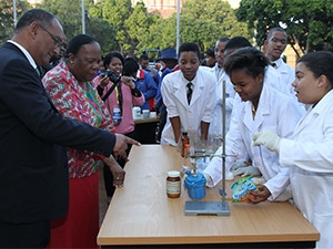 Science and technology minister Naledi Pandor will be recognised for advocacy for young women scientists.