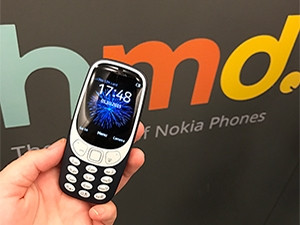 The new Nokia 3310 has a colour screen and camera.