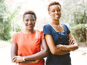 FarmDrive co-founders, Peris Bosire (left) and Rita Kimani (right).