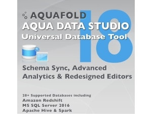 Aqua Data Studio v18 (Graphic: Business Wire)