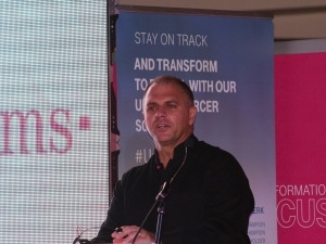 Gert Schoonbee - MD at T-Systems South Africa.
