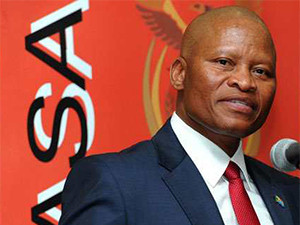 Mogoeng Mogoeng, chief justice of the Constitutional Court.