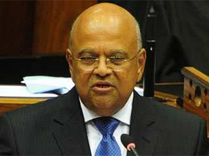 Finance minister Pravin Gordhan.