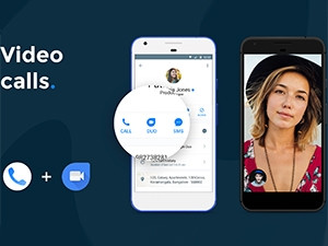 Truecaller integrates Google Duo into its app.