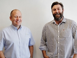 The innovators behind edly: DataDIGEST COO Alastair Christian (left) and CEO David de Villiers (right).
