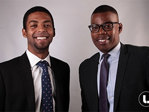 Founders of LinkdPro and Octopus Eugene de Beer and Scelo Makhathini.