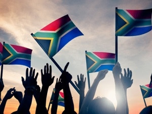 Protests in South Africa.