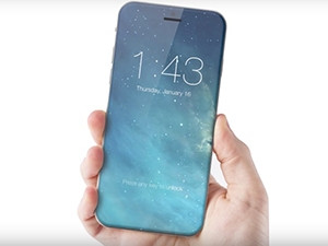 A concept image of a bezel-less iPhone 8 via MacRumors.